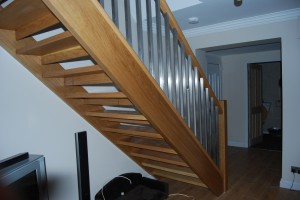 Oak stairs